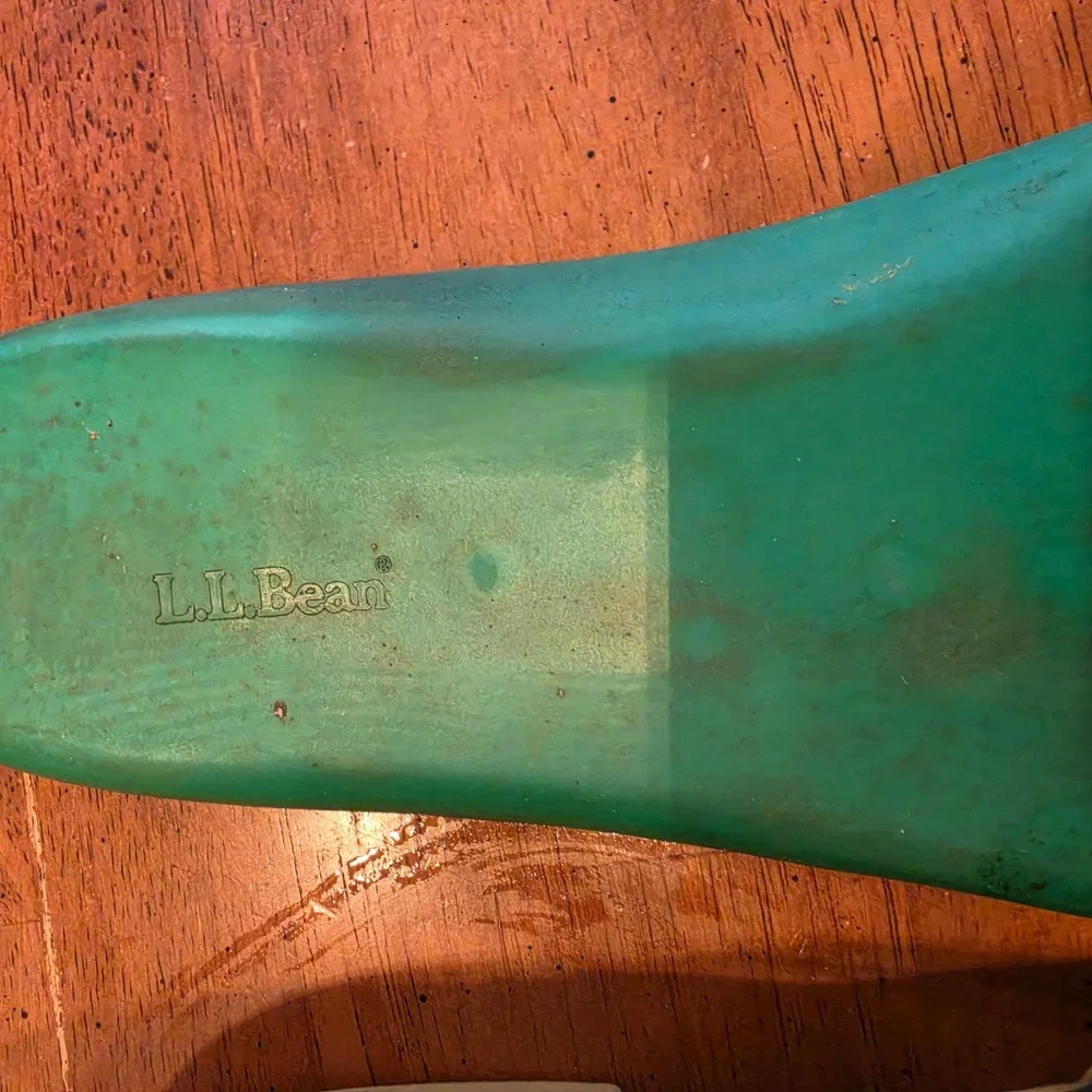 Vintage Bean Boots by LL Bean Rubber Duck Mens 12.5 to 13 Made in Maine USA
